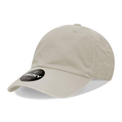 Decky 205 Classic Low Profile Relaxed Cotton Dad Hat - Blank