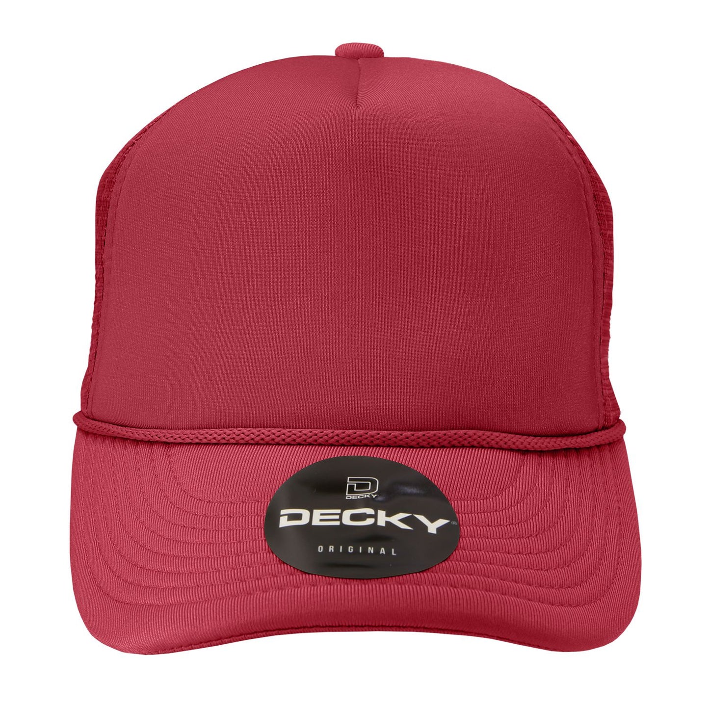 Decky 211 5-Panel Foam Trucker Cap Mesh Back Hat - Blank