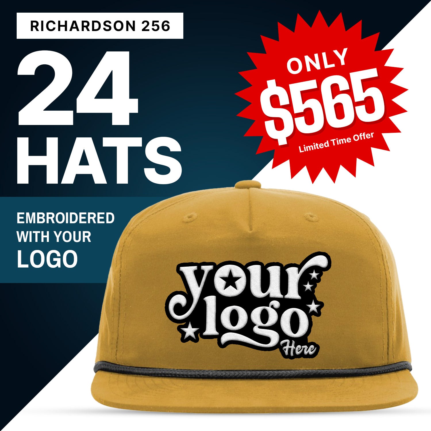 P424 | WEEKENDER PERFORATED SNAPBACK CAP