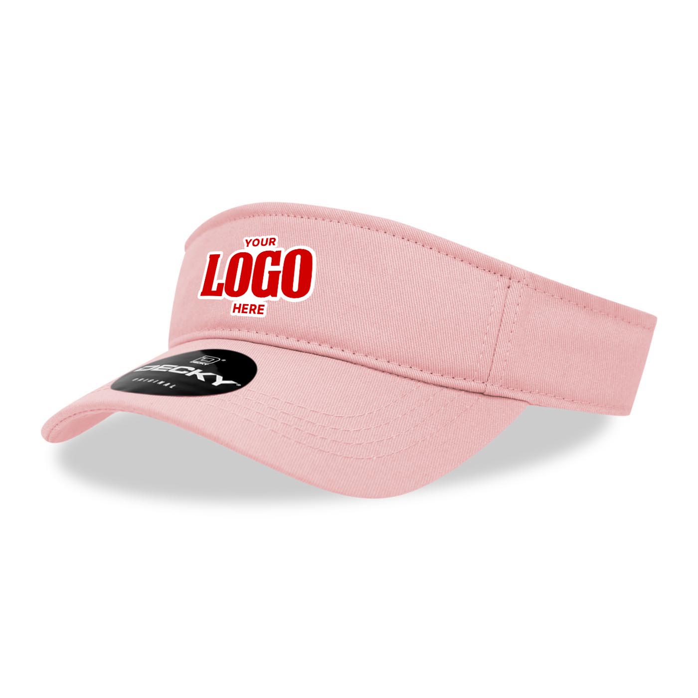 Custom Embroidered Decky 3001 - Cotton Visor, Sports Visor