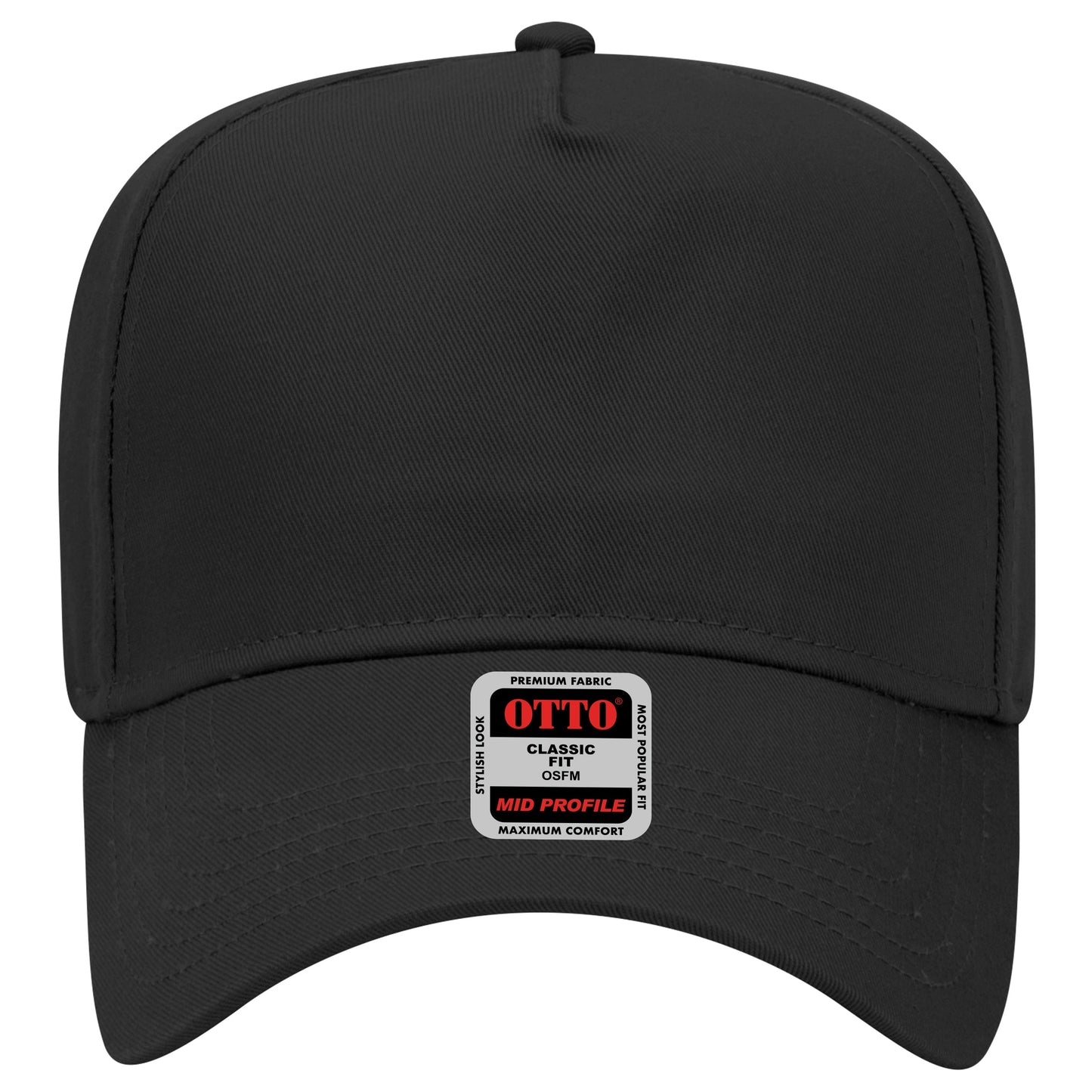Otto Cap 31-069 Youth Size 5 Panel Mid Profile Baseball Cap