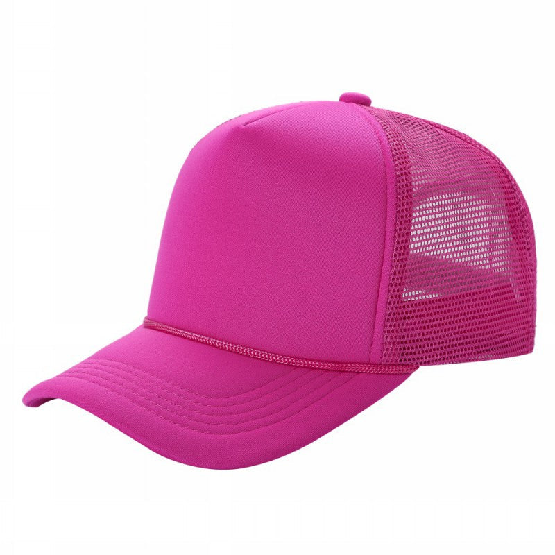 Unbranded Sponge Foam Trucker Hat, Blank Mesh Cap