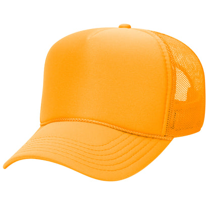 OTTO 32-467 5-Panel, Mid Profile Foam Trucker Hats, Mesh Back