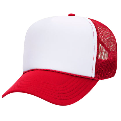 OTTO 32-467 5-Panel, Mid Profile Foam Trucker Hats, Mesh Back