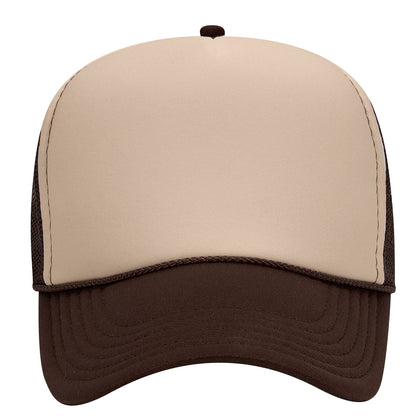 OTTO 32-467 5-Panel, Mid Profile Foam Trucker Hats, Mesh Back