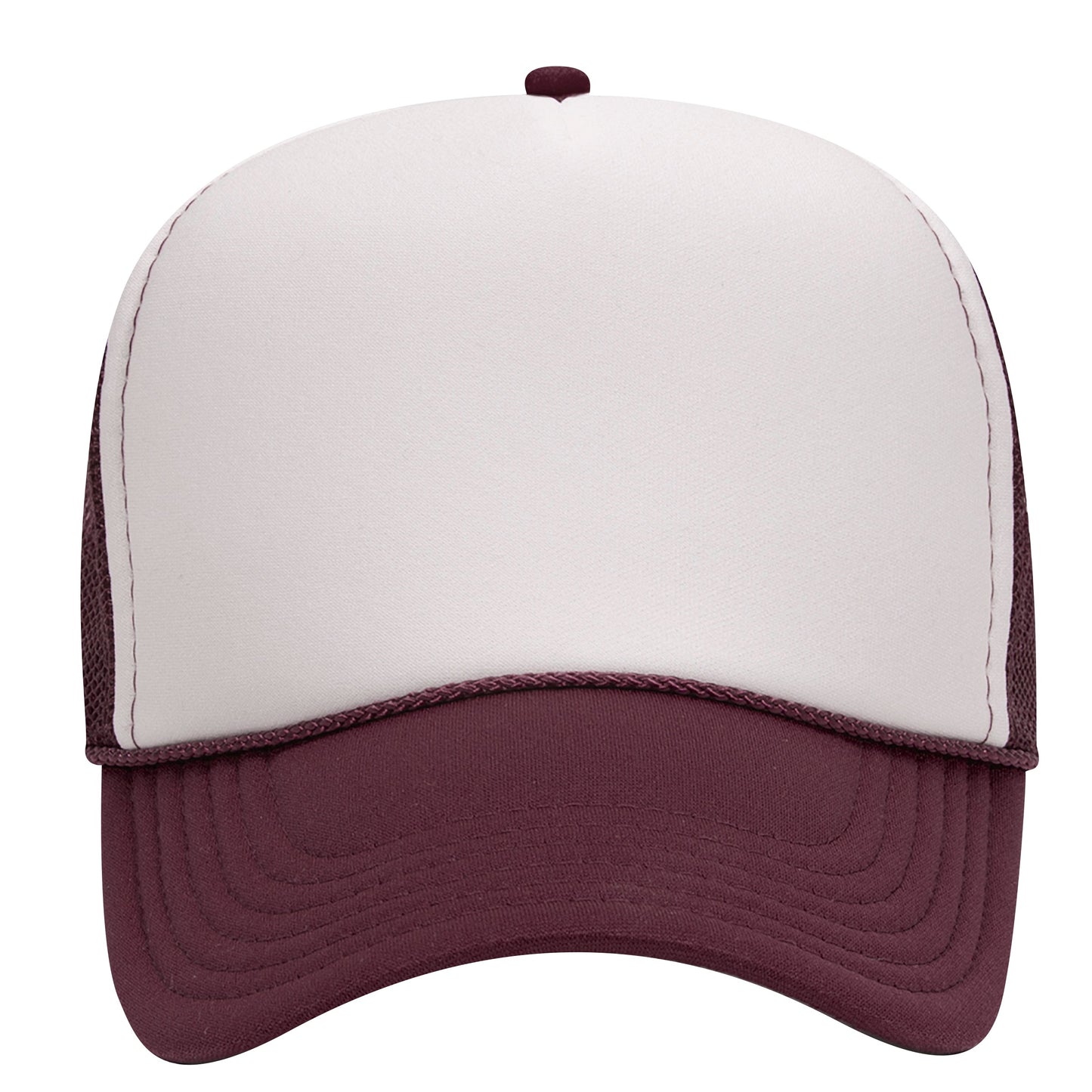 OTTO 32-467 5-Panel, Mid Profile Foam Trucker Hats, Mesh Back