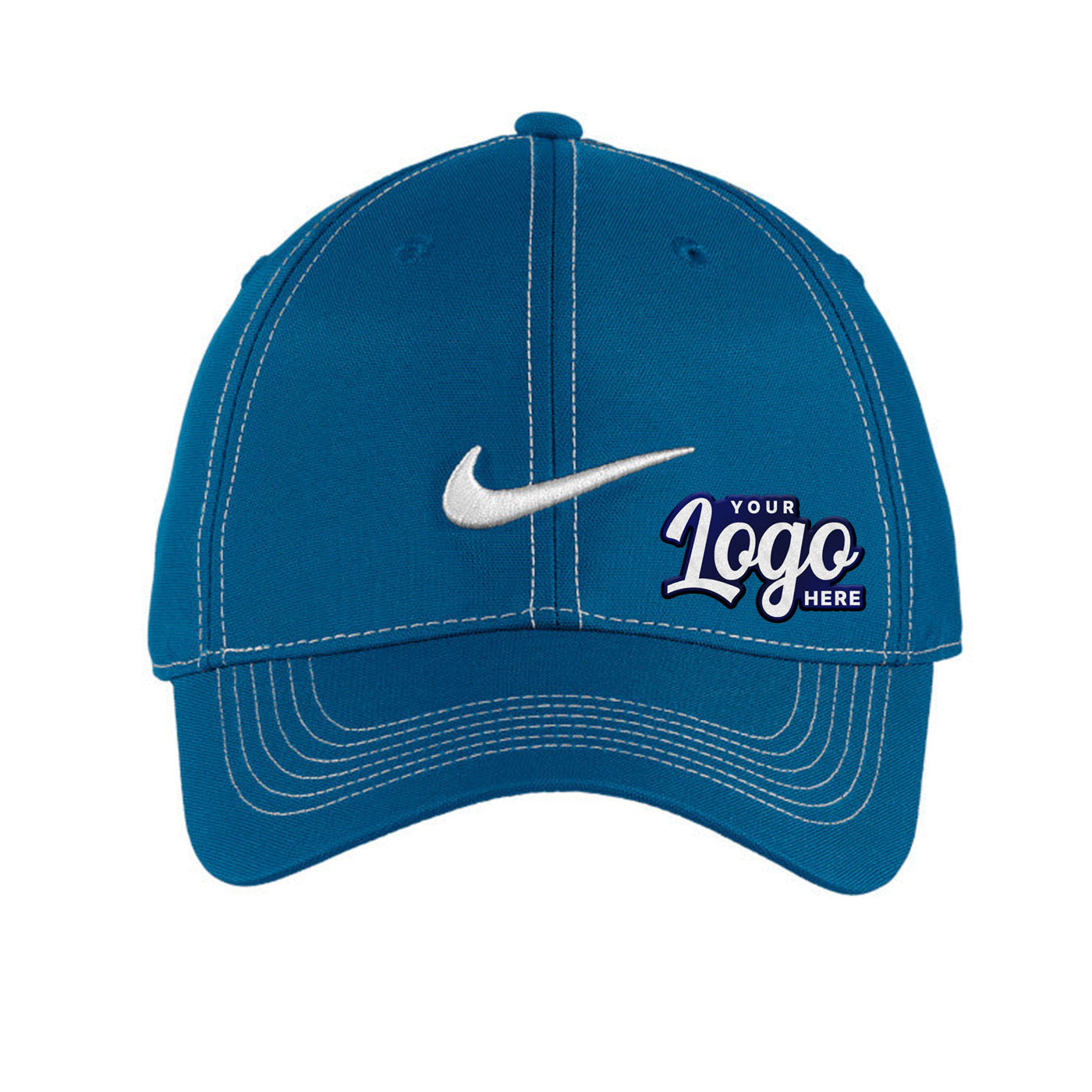 Custom Embroidered Nike 333114 Swoosh Front Cap