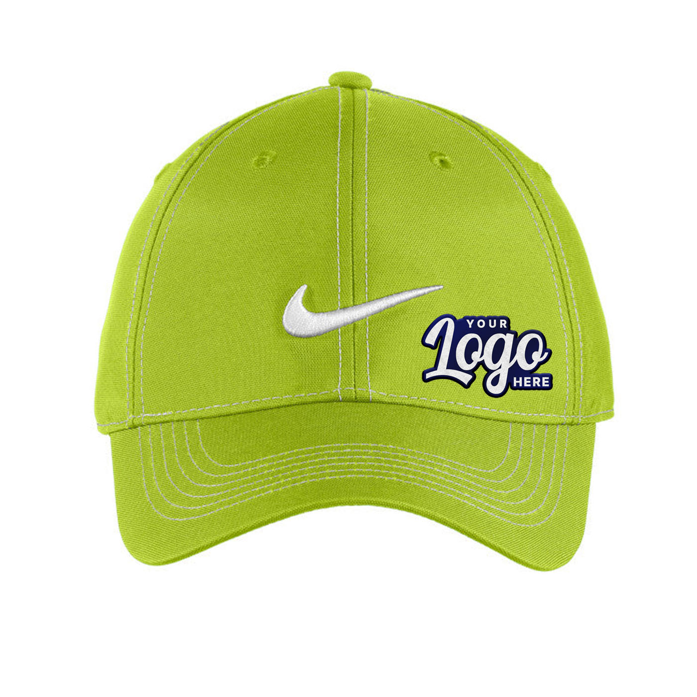 Custom Embroidered Nike 333114 Swoosh Front Cap