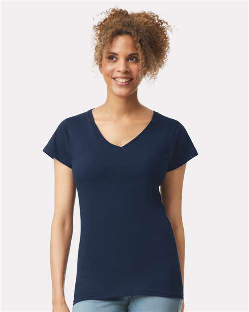 Gildan 64V00L Women's Softstyle® V-Neck T-Shirt