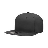 Decky 361 Cotton Snapback Hat Flat Bill Cap - Blank