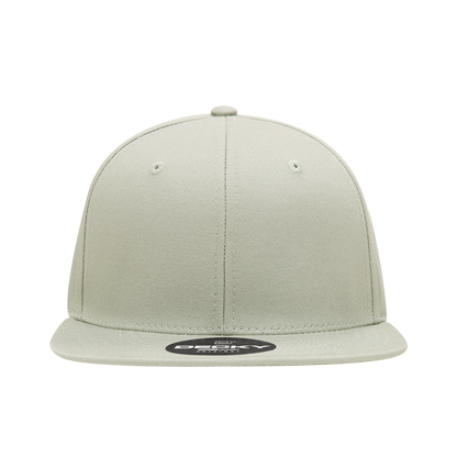 Decky 361 Cotton Snapback Hat Flat Bill Cap - Blank