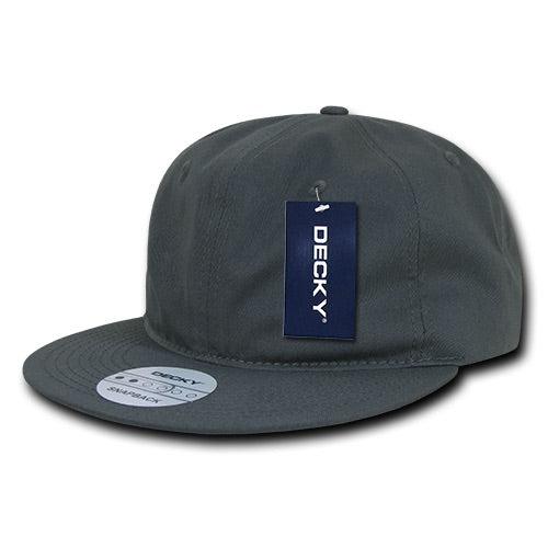 Decky 370 6 Panel High Profile Relaxed Cotton Snapback - Blank