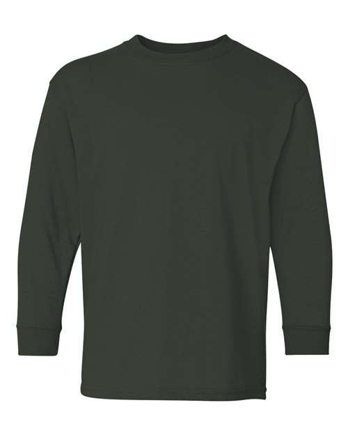 Gildan 5400B Youth Heavy Cotton™ Long Sleeve T-Shirt