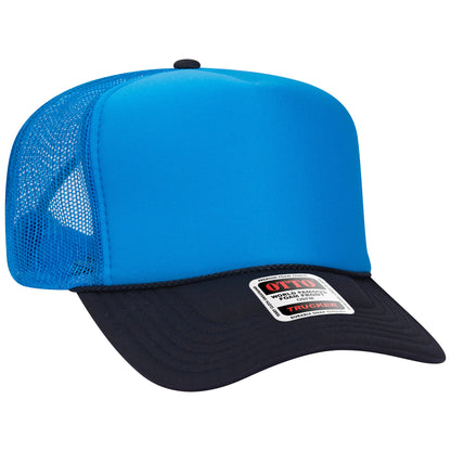 OTTO 39-165 5-Panel High Crown Foam Trucker Hat