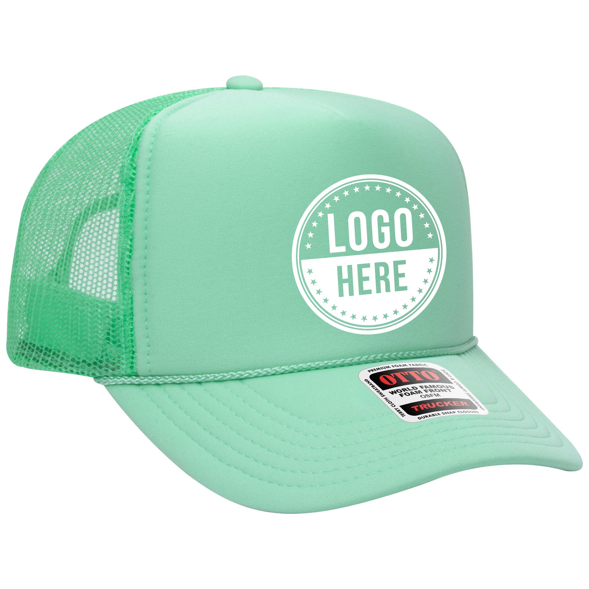 HIGH TAIL DESIGNS Logo Trucker Hat オリーブ HIGH TAIL DESIGNS Logo Trucker Hat オリーブ - メルカリ