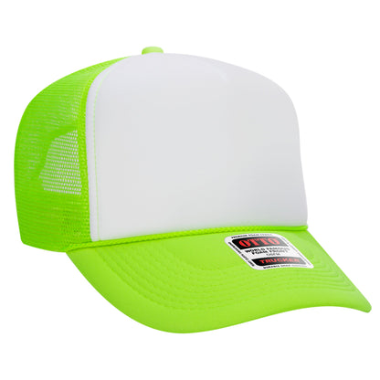 OTTO 39-165 5-Panel High Crown Foam Trucker Hat