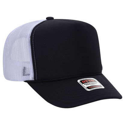 OTTO 39-165 5-Panel High Crown Foam Trucker Hat