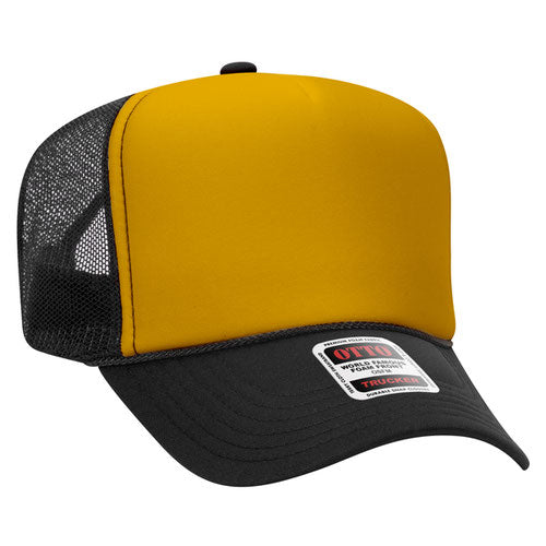 OTTO 39-165 5-Panel High Crown Foam Trucker Hat