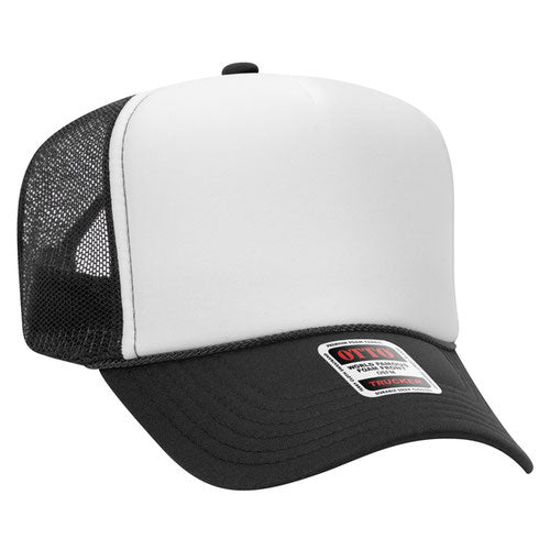 OTTO 39-165 5-Panel High Crown Foam Trucker Hat