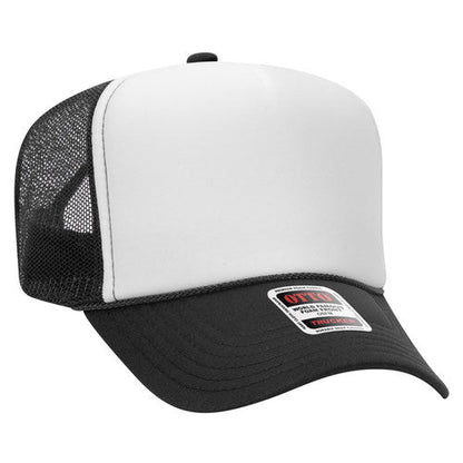 OTTO 39-165 5-Panel High Crown Foam Trucker Hat