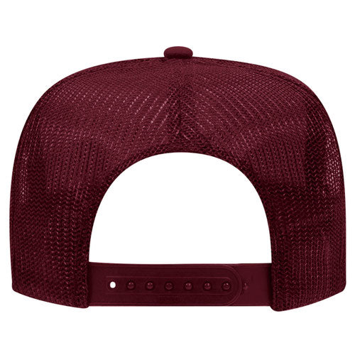 OTTO 39-165 5-Panel High Crown Foam Trucker Hat
