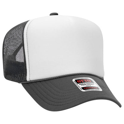 OTTO 39-165 5-Panel High Crown Foam Trucker Hat