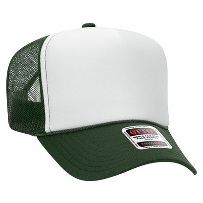 OTTO 39-165 5-Panel High Crown Foam Trucker Hat