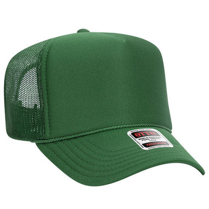 OTTO 39-165 5-Panel High Crown Foam Trucker Hat
