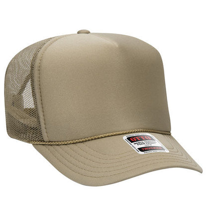 OTTO 39-165 5-Panel High Crown Foam Trucker Hat