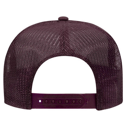 OTTO 39-165 5-Panel High Crown Foam Trucker Hat