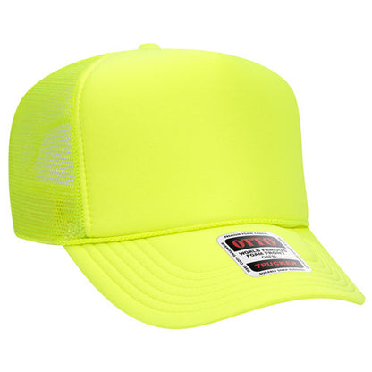 OTTO 39-165 5-Panel High Crown Foam Trucker Hat