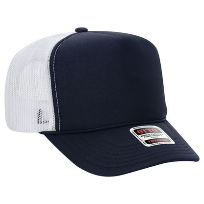 OTTO 39-165 5-Panel High Crown Foam Trucker Hat