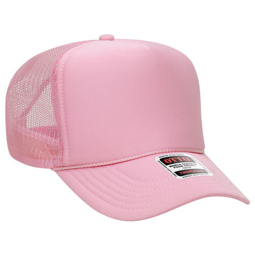OTTO 39-165 5-Panel High Crown Foam Trucker Hat