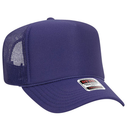 OTTO 39-165 5-Panel High Crown Foam Trucker Hat