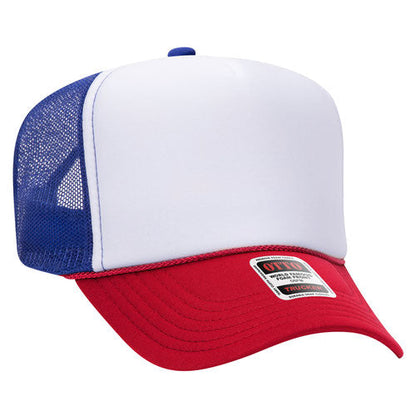 OTTO 39-165 5-Panel High Crown Foam Trucker Hat