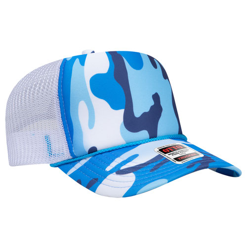 OTTO 39-165 5-Panel High Crown Foam Trucker Hat