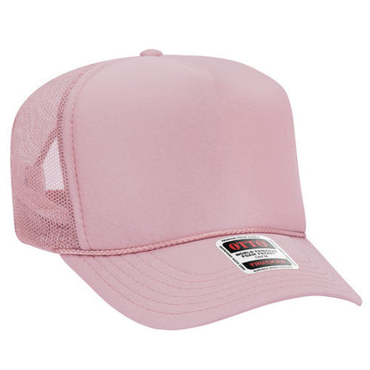 OTTO 39-165 5-Panel High Crown Foam Trucker Hat