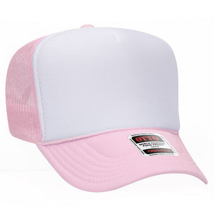 OTTO 39-165 5-Panel High Crown Foam Trucker Hat