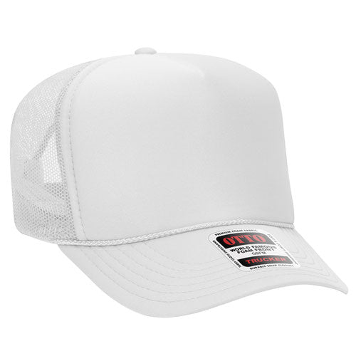OTTO 39-165 5-Panel High Crown Foam Trucker Hat