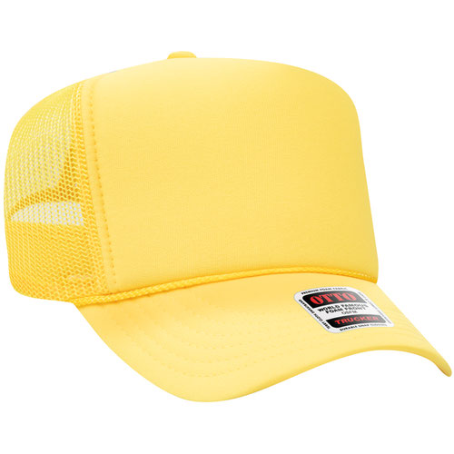 OTTO 39-165 5-Panel High Crown Foam Trucker Hat