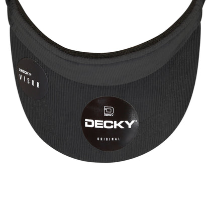 Decky 4004 Corduroy Visor Sun Visor Cap - Blank