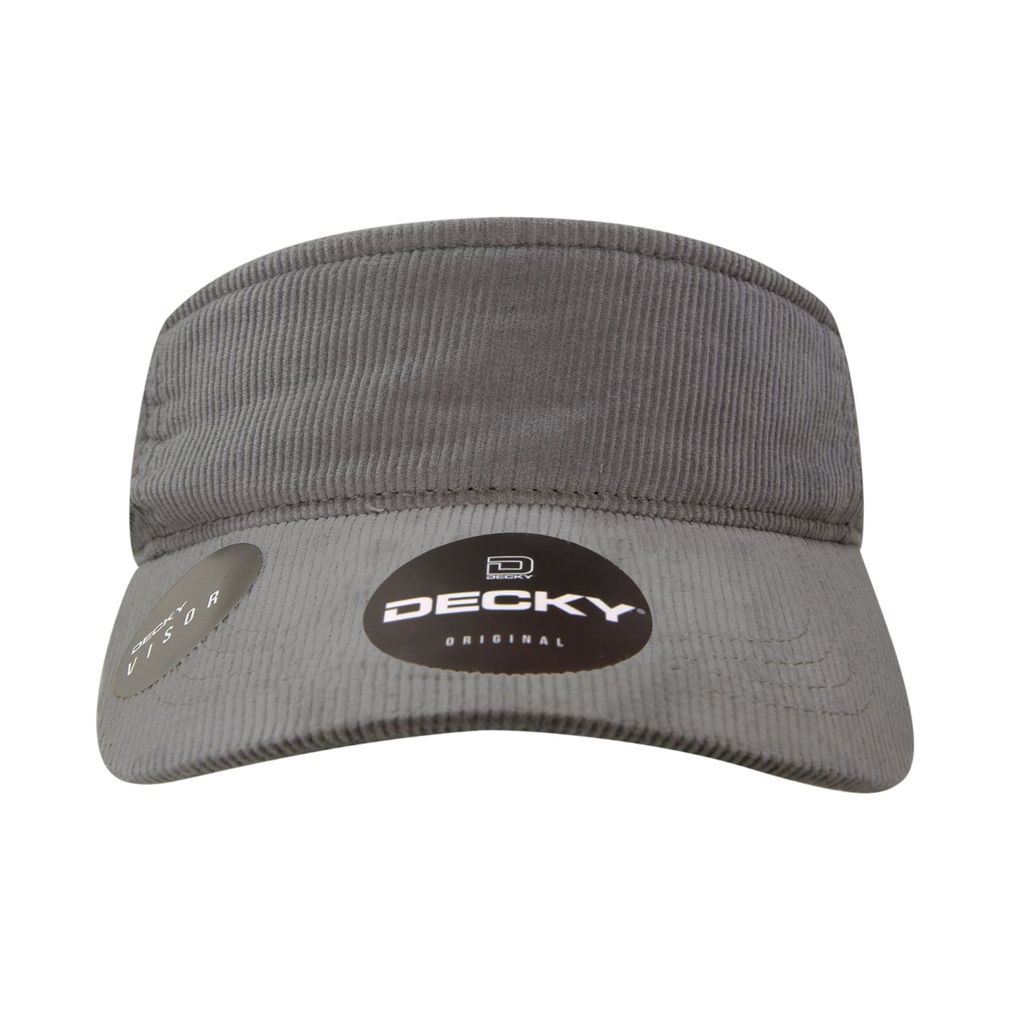 Decky 4004 Corduroy Visor Sun Visor Cap - Blank