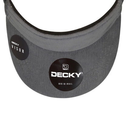 Decky 4004 Corduroy Visor Sun Visor Cap - Blank