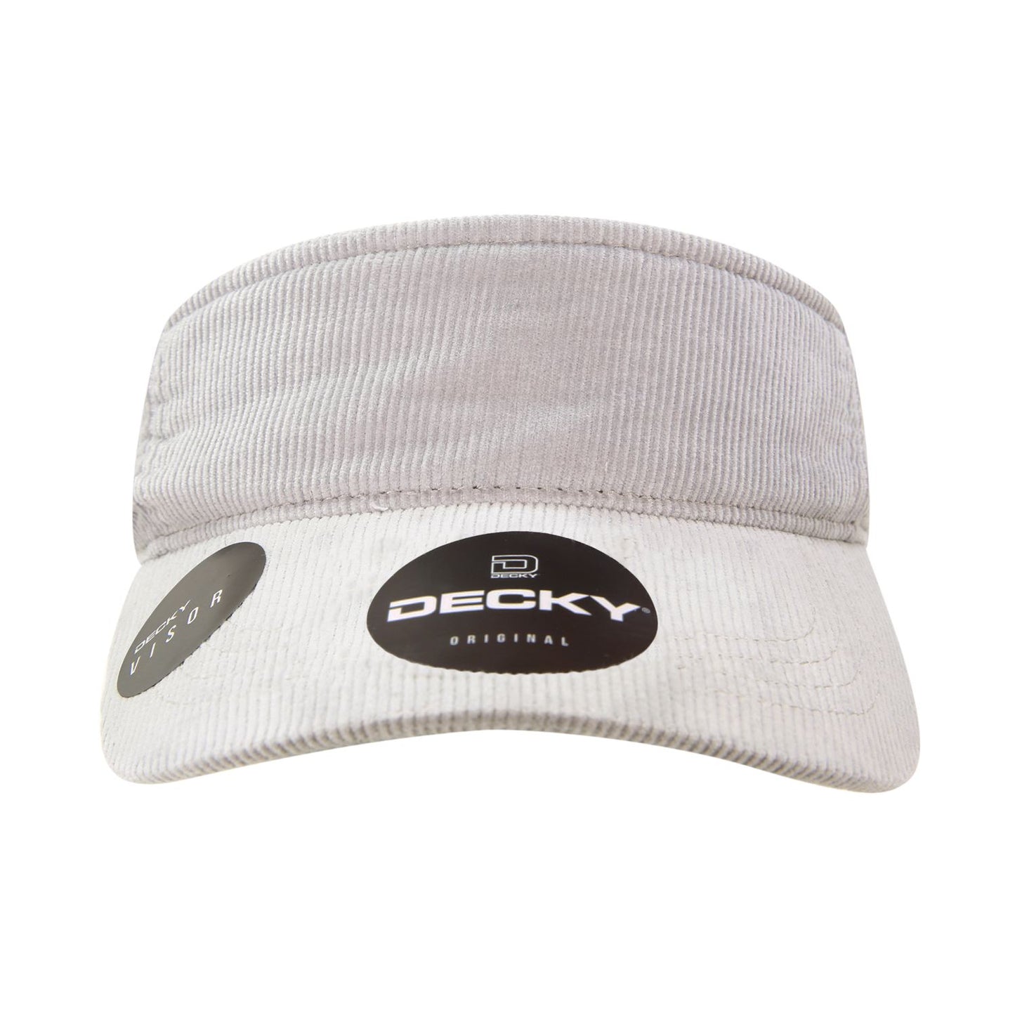 Decky 4004 Corduroy Visor Sun Visor Cap - Blank