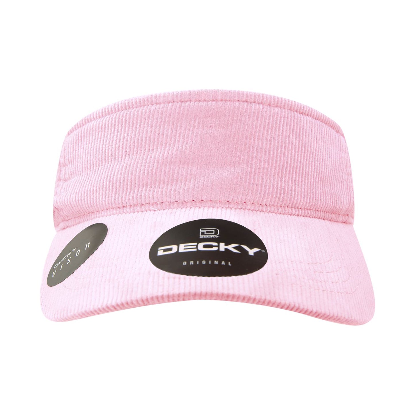 Decky 4004 Corduroy Visor Sun Visor Cap - Blank