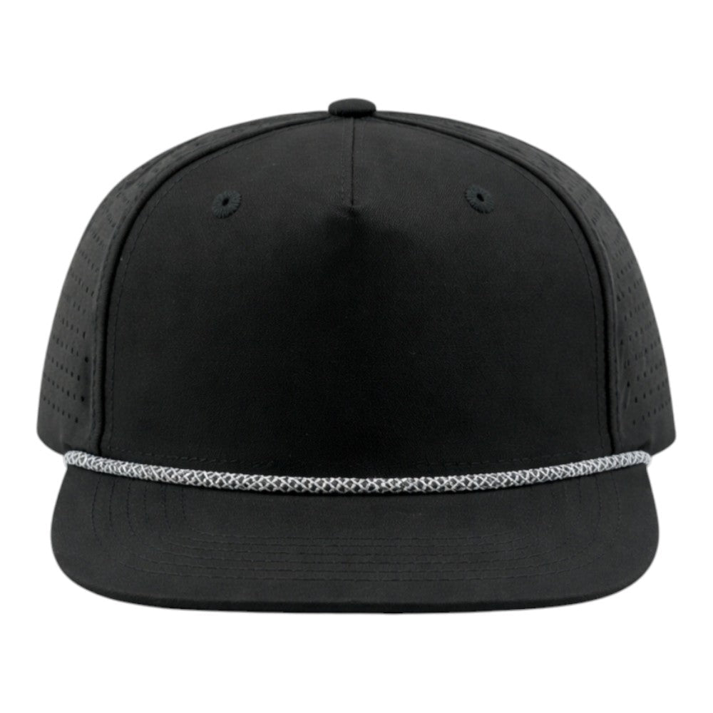 Blank Rope Hats Perforated Unstructured Cap