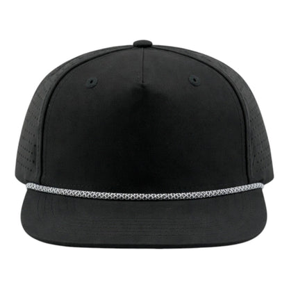 Blank Rope Hats Perforated Unstructured Cap