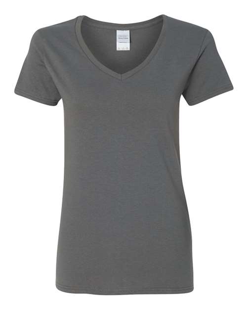 Gildan 5V00L Women's Heavy Cotton™ V-Neck T-Shirt