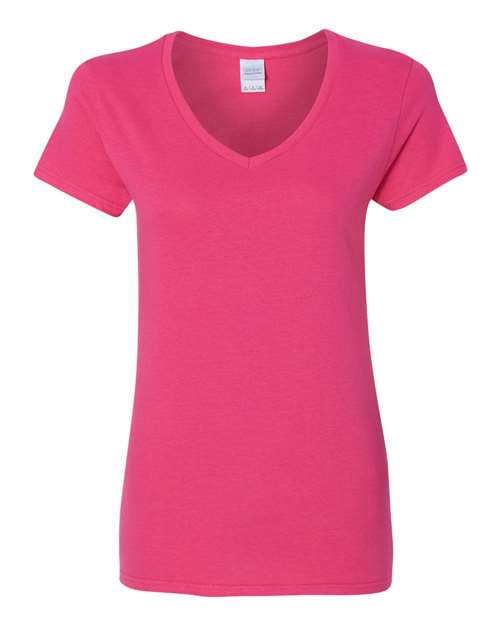 Gildan 5V00L Women's Heavy Cotton™ V-Neck T-Shirt