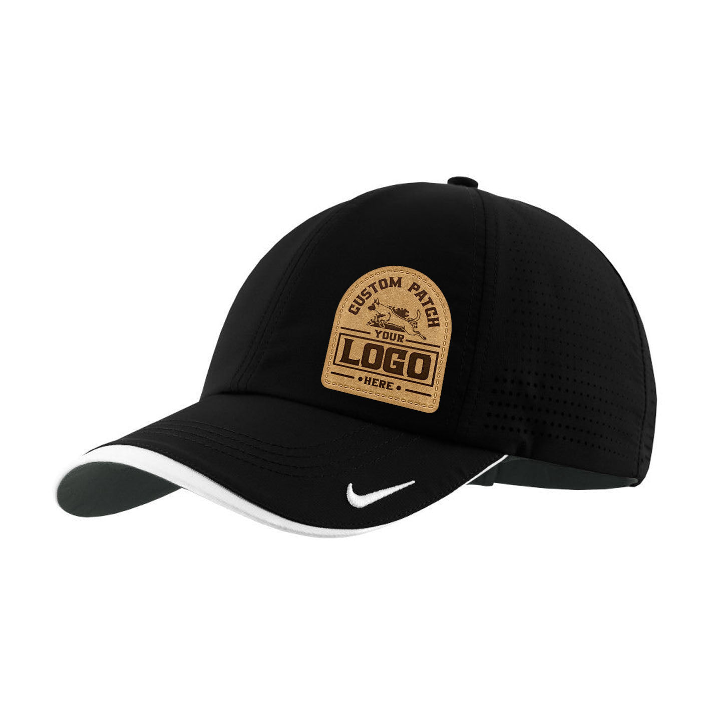 Custom Patch Nike 429467 Dri-Fit Swoosh Perforated Cap